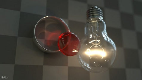 Bella Render caustics example