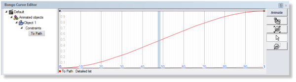 Bongo curve editor