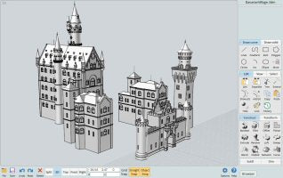 MoI3D Bavarian village model