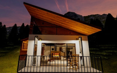 VisualARQ project - Cayuga Cabin